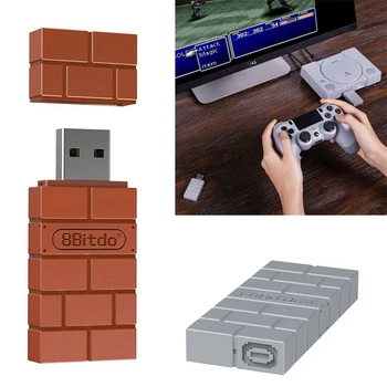 8Bitdo USB Wireless Adaptor USB Bluetooth Receptor Pentru Windows Mac Pentru Nintend Comutator Pentru PS4/PS3/Xbox one Consola