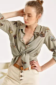 2021 Noi Femei Tricou Bluza Femei Primavara Vara Toamna Fierbinte de vânzare de moda pentru femei casual. Haine de Stradă de mare de moda
