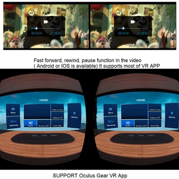 MOCUTE 052 Bluetooth Gamepad Controler de Jocuri Joystick Selfie Obturatorului Pentru Iphone, Android, PC, TV Box 3D Ochelari VR