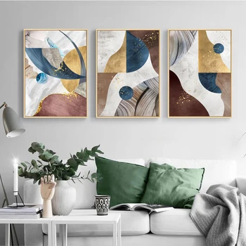 Arta Minimalist Nordic Panza Pictura Scandinave Marmură Imprimare Poster De Perete Pentru Living Home Design Poster De Perete