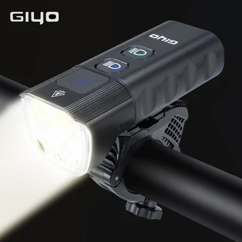 GIYO 1600LM Bicicleta Lumini Fata Spate Set USB Reîncărcabilă Drum MTB Lumini pentru Biciclete Lanterna