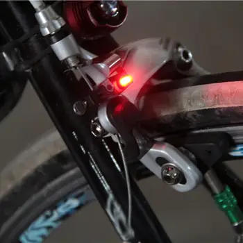 2021 NOI de Biciclete Inteligent de Lumină de Frână MTB rezistent la apa Nano Biciclete de Frână LED Roșu Mini Ciclism în condiții de Siguranță Indicator de Lumină Accesorii