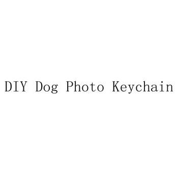 Personalizat DIY Câine Foto Breloc îmi Place Câinele de Sticlă de Cristal Pandantiv Mini Inima Breloc Cheie Auto Bărbat și o Fată Favorit Cadou Suvenir