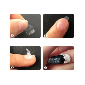 Transparent Double Sided Adhesive Tapes Stickers Nail Art False Nails Tips Extension Tools
