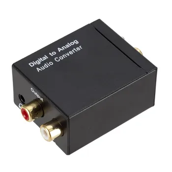 TQQLSS DAC USB Digital La Analogic Audio Converter Audio Toslink Coaxial Semnal RCA R/L Audio Decoder SPDIF ATV Amplificatorul DAC