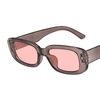 JIFANPAUL 2021 mici dreptunghiulare ochelari de Soare pentru Femei Retro designer de brand pătrat ochelari de soare ochelari de soare pentru femei gafas hombre ochelari