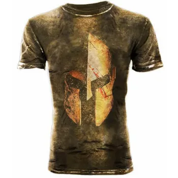 Retro Spartan T-shirt Noi Bărbați 3DT 2021 T-shirt Respirabil Tendință de Moda Populare Confort