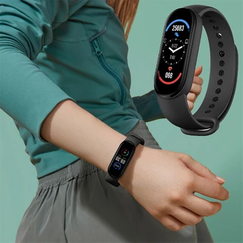 Cele mai NOI M6 Smarth Watch Sport Tracker de Fitness Pedometru Heart Rate Monitor de Presiune sanguina Bluetooth M6 Band Bratara SmartBand
