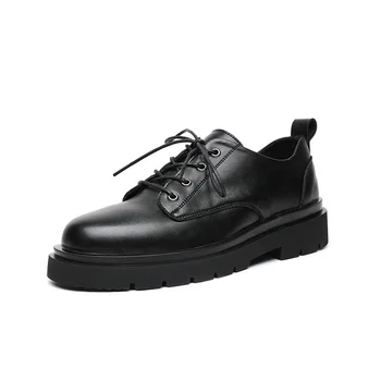 Oamenii De Afaceri De Birou Casual Moda Vintage Din Piele Pantofi De Primavara Toamna Masculin Harajuku Coreean Streetwear Rochie Din Piele Pantofi