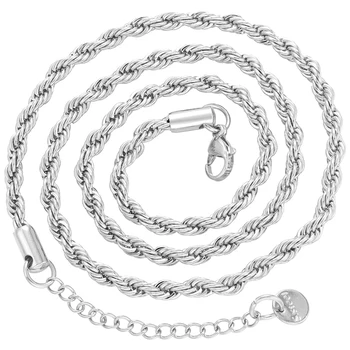 ZHUKOU Aur Punk din Oțel Inoxidabil Colier pentru Barbati Femei Răsucite șarpe Coliere colier de la Modă lanț Colier en-gros VL99