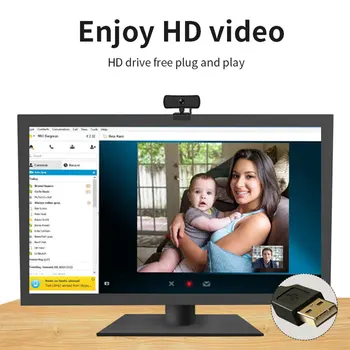 TISHRIC 400w Full HD cu Pixel 2K USB Webcam 1080P Autofocus Camera Web Cu Microfon Pentru Calculator Web Cam Mini/PC Camera