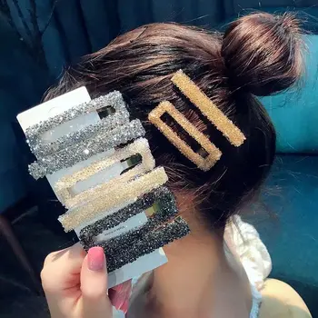 2SET CRISTAL Clip de Păr Fete Snap Barrette de Par Stick Ac de păr Styling Păr Accesorii Pentru Femei Fete 2020 Noua Moda Femei