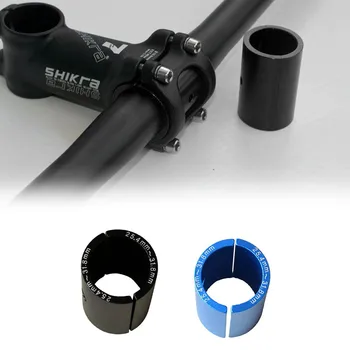 25.4 mm 31.8 mm Stem Shim Adaptor Adaptor Aliaj de Aluminiu de biciclete Biciclete Negru/Albastru ghidon Ghidon