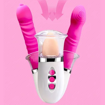 Limba Lins G Spot Clitoridian Vibrator Clit Tickler Jucărie Sexuală pentru Femei Vibrator Vaginal Masaj Adult Orgasm Produse