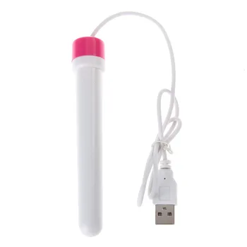 USB Tijă de Încălzire Bar Masturbator Cupa Cald Stick Vaginul Cald Lanterna Erotice Jucarii Sexuale pentru Cupluri Adulte Produse de Sex-Shop