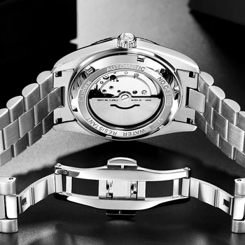CADISEN Ceas Mecanic Barbati Top Brand de Lux MIYOTA 8285 Ceas Automată de Afaceri Safir Impermeabil Mens Ceasuri 2021 Noi