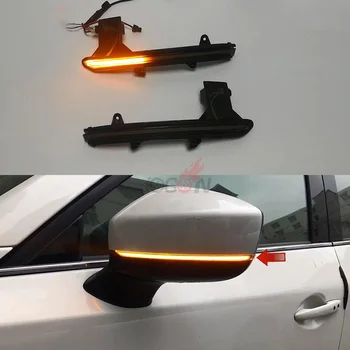 Dinamică LED Lumina de Semnalizare Pentru Mazda CX-5 KF CX-8 2017-2019 CX-9 TC Oglinzi Retrovizoare Indicator Secvențială, Lampa de Semnalizare