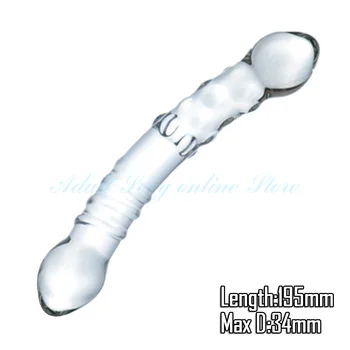 Sticlă Pyrex Penis Artificial Penis Fals Cristal Anal Margele Dop De Fund De Prostata Pentru Masaj Punctul G Feminin Masturbari Jucarii