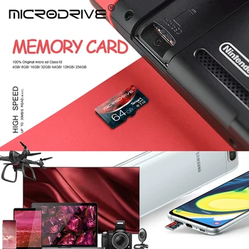 Reduceri de Mare viteză carduri de memorie microsd de 16GB 32GB cartao de memoria de 64GB, 128GB clasa 10 card TF