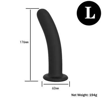 3 Dimensiunea Silicon Medical Realistic Dildo Cu ventuza Masturbari Erotic Sex Jucărie pentru Femei ventuza Dick