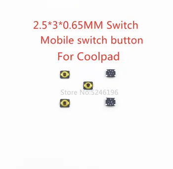 10-100buc 2.5*3*0.65 MM 2.5x3x0.65MM Pentru Coolpad Tactil Buton Comuta Tact 4 Pin Micro Comutator SMD pentru aparat de Fotografiat Telefon Mobil