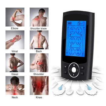 24-Modul de ZECI Unitate Reincarcabila Digital Terapie Aparat Masaj corporal Complet Dispozitiv de ZECI EMS Stimulator Muscular Masaj de Îngrijire a Sănătății
