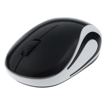 Mouse-ul fără fir LED Lumina Drăguț Mini Mouse-ul Slim Portabil de Buzunar Mouse 3 Butoane 2000 DPI USB Receptor Soareci Pentru Laptop PC
