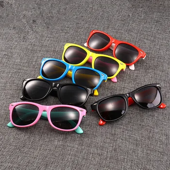 Polarizat ochelari de Soare TR90 Noi Copii Băieți Fete Ochelari de Soare Silicon Siguranță Moda Ochelari Cadou Pentru Copii UV400 Ochelari