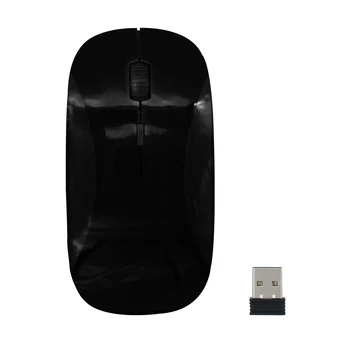Wireless Mouse de Calculator 1600 DPI, USB, Optic 2.4 G Receptor Super Slim Mouse-ul Pentru Laptop PC