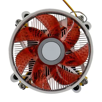 LED 2 Conducte de Căldură Liniștită CPU Cooler Radiator Dual Fan Pentru 775 LGA 1155 1156 Pentru AMD AM3 pentru AM4 Ryzen 12V Puternic Fa