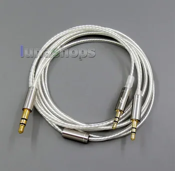 LN006022 1,2 m 1,5 m 2m 3m Argint Pur, Placat cu OCC Cablu pentru Hifiman HE560 EL-350 HE1000 V2 Căști