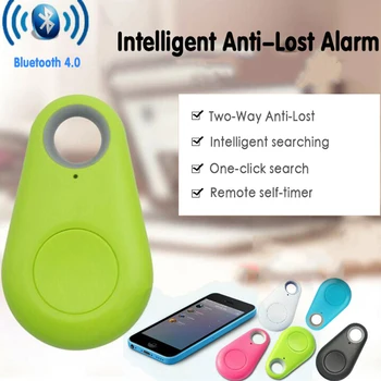 Animale de companie Inteligent GPS Tracker de Alarmă Anti-Pierdut Tag-ul fără Fir Bluetooth-compatibil Tracker Copil Portofel Geanta Breloc Localizare Finder