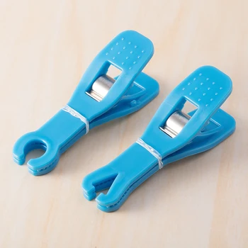 1 BUC Albastru Acrilic de Unică folosință Body Piercing Cleste din Plastic Clemă pentru Ureche, Buze, Buric Nas, Limba, Spranceana Piercing Forcep Tool Kit