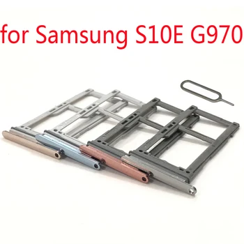Adaptor de Card SIM Pentru Samsung S10E G970F G970 Galaxy G970N G970U G970W Originale Carcasa Telefon Nou Card Micro SD Tava Titularul Slot