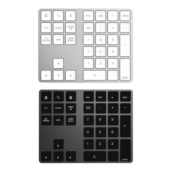 Fără Fir Bluetooth 3.0 Tastatură Numerică 34 Taste Tastatură Digitală pentru Contabil Casier Windows, IOS, Mac OS, Android, PC, Tableta, Laptop