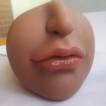2021 Fierbinte Artificiale 3D Gura de sex Masculin Masturbator Real Adanc pe Gat Oral Cana Cu Limba sex fara preludiu Buzunar pentru Adulti Jucarii Sexuale pentru Barbati