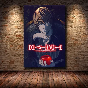 Anime-ul japonez de Film Death Note HD Imprimare Panza Pictura Poster Camera de zi de Decorare Dormitor Pictura Prieteni Cadou