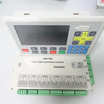 AWC708C PLUS Laser Controler de Sistem pentru Gravare cu Laser și Mașini de Tăiere a Înlocui AWC608C
