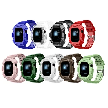 Sport, Curea Silicon pentru Apple Watch Band Serie SE 6 5 4 3 2 Transparente pentru Iwatch bratara 38mm 40mm 42mm 44mm Curea