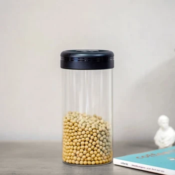 TIMPMAI Vacuum de depozitare sticlă sticlă închisă ermetic Cafea Rezervor de stocare Cereale Alimentare Recipient de Stocare Poate Borcan Transparent