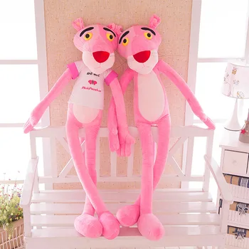 60CM Drăguț jucărie de pluș pantera roz Animale de Pluș jucării pentru Copii de Dormit Potoli setea de decorare Ziua de nastere Cadouri