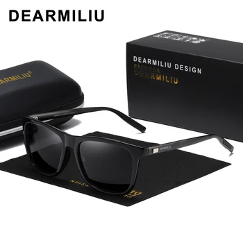 DEARMILIU Brand Unisex Retro Aluminiu+TR90 ochelari de Soare Lentile Polarizate Vintage Ochelari, Accesorii Ochelari de Soare Pentru Barbati/Femei 6108