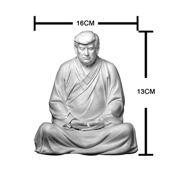 Statuia lui Buddha de Trump Donald Trump Face Companie Mare din Nou ornamente Dong (știu totul) Buddha de Vest