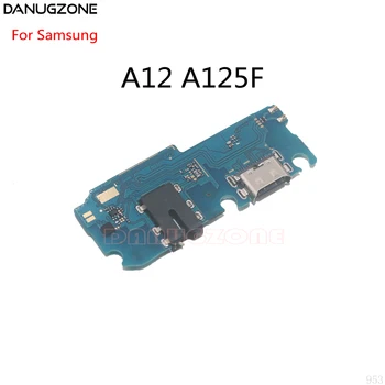 AAA Calitatea de Încărcare USB Dock Port Mufa Jack Conector de Încărcare de Bord Cablu Flex Pentru Samsung Galaxy A12 A125F