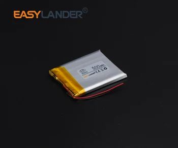 353442 3.7 V 500mAh baterie Reîncărcabilă li-Polimer Baterie Li-ion Pentru GPS, PSP, MP3 Boxe DIY PAD LED-uri de Putere Bluetooth Pen
