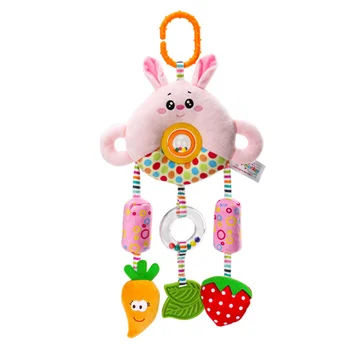 Cărucior pentru copii Jucării Rândul său, Margele de Pluș Sunătoare Animal Agățat Clopot de Învățământ Nou-născut Păpuși brinquedos bebe игрушки для детей