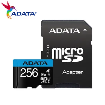 Original Adata Micro SD Carduri de 16GB 32GB 64GB, 128GB, 256GB A1 V10 Full HD de Înaltă Viteză Card de Memorie TF Card Cu Adaptor