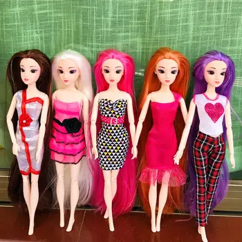 Costume de baie Pentru Copii Barbie Jucarii Papusa Accesorii Jucării Pentru Fete Rochie Haine Pentru Barbie DIY Petrecere de Aniversare Cadou pentru Copii Joc