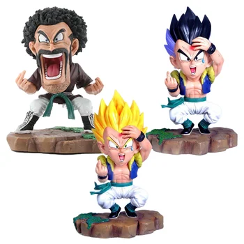 16Cm /Anime Dragon Ball Z Goku, Vegeta, Frieza Gotenks Hercule Inel de Nume de Marca din PVC Figura de Acțiune Papusi Model Jucării Pentru Copii