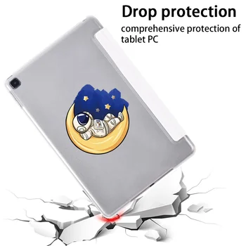 Tableta Caz pentru Samsung Galaxy Tab A7 10.4 2020 SM-T500 T505/Tab 10.1 2019 T510 T515 Piele Pu Rabatați Capacul suportului + Stylus Gratis